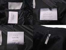 Load image into Gallery viewer, Christian Dior クリスチャンディオール ロングコート ウール ラムスキン キュプラ ブラック サイズ40 美品 中古 58098