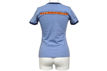 画像をギャラリービューアに読み込む, DSQUARED2 ディースクエアード 半袖Ｔシャツ トップス OPEN 24hrs コットン ブルー レッド サイズS レディース 美品 中古 58112