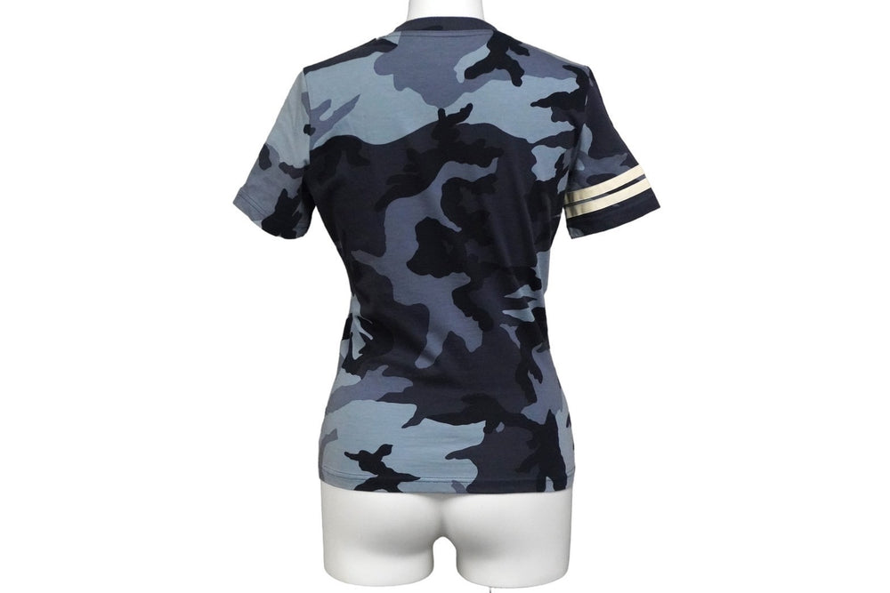 Christian Dior クリスチャンディオール 半袖Ｔシャツ カットソー レディース 迷彩 カモフラージュ タグ無し 良品 中古 58118