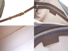 画像をギャラリービューアに読み込む, 新品同様 GUCCI グッチ ホースビット 1955 スモール ショルダーバッグ ブラウン GGスプリームキャンバス 645454 中古 58122