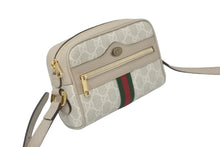 画像をギャラリービューアに読み込む, 新品未使用 GUCCI グッチ ショルダーバッグ オフィディア ミニ バッグ ベージュ GGスプリームキャンバス 517350 中古 58123