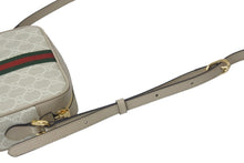 画像をギャラリービューアに読み込む, 新品未使用 GUCCI グッチ ショルダーバッグ オフィディア ミニ バッグ ベージュ GGスプリームキャンバス 517350 中古 58123