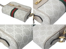 画像をギャラリービューアに読み込む, 新品未使用 GUCCI グッチ ショルダーバッグ オフィディア ミニ バッグ ベージュ GGスプリームキャンバス 517350 中古 58123