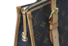 画像をギャラリービューアに読み込む, LOUIS VUITTON ルイヴィトン ハンドバッグ M40007 ポパンクール・オ ハンドバッグ モノグラム PVC ブラウン 美品 中古 58126