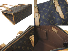 画像をギャラリービューアに読み込む, LOUIS VUITTON ルイヴィトン ハンドバッグ M40007 ポパンクール・オ ハンドバッグ モノグラム PVC ブラウン 美品 中古 58126
