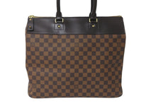 画像をギャラリービューアに読み込む, 極美品 LOUIS VUITTON ルイヴィトン ボストンバッグ ネオグリニッジ N41163 ダミエ ブラウン ゴールド金具 中古 58134