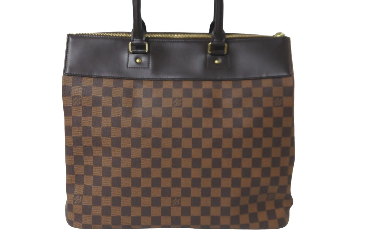 極美品 LOUIS VUITTON ルイヴィトン ボストンバッグ ネオグリニッジ N41163 ダミエ ブラウン ゴールド金具 中古 58134 –  Casanova Vintage