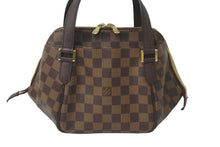 Load image into Gallery viewer, LOUIS VUITTON ルイヴィトン ハンドバッグ ベレムPM ダミエ エベヌ レディース N51173 ゴールド金具 美品 中古 58138