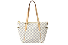 Load image into Gallery viewer, 極美品 LOUIS VUITTON ルイヴィトン トートバッグ N41280 トータリーPM ダミエアズールキャンバス アズール ゴールド 中古 58139