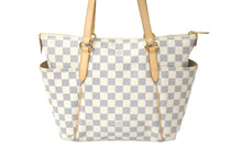 Load image into Gallery viewer, 極美品 LOUIS VUITTON ルイヴィトン トートバッグ N41280 トータリーPM ダミエアズールキャンバス アズール ゴールド 中古 58139