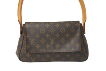画像をギャラリービューアに読み込む, LOUIS VUITTON ルイヴィトン ショルダーバッグ ミニルーピング M51147 ブラウン レディース 美品 中古 58141