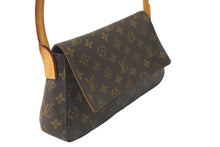 画像をギャラリービューアに読み込む, LOUIS VUITTON ルイヴィトン ショルダーバッグ ミニルーピング M51147 ブラウン レディース 美品 中古 58141