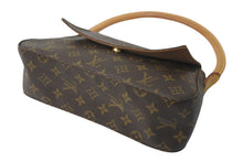 画像をギャラリービューアに読み込む, LOUIS VUITTON ルイヴィトン ショルダーバッグ ミニルーピング M51147 ブラウン レディース 美品 中古 58141