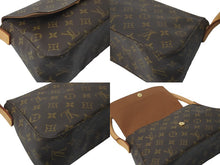 画像をギャラリービューアに読み込む, LOUIS VUITTON ルイヴィトン ショルダーバッグ ミニルーピング M51147 ブラウン レディース 美品 中古 58141