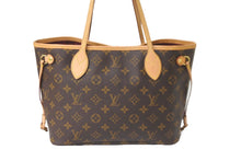 画像をギャラリービューアに読み込む, 極美品 LOUIS VUITTON ルイヴィトン トートバッグ M41245 ネヴァーフルPM モノグラム ブラウン ゴールド金具 中古 58146
