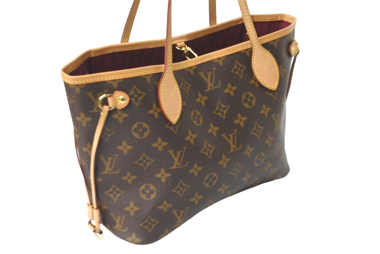 極美品 LOUIS VUITTON ルイヴィトン トートバッグ M41245 ネヴァーフルPM モノグラム ブラウン ゴールド金具 中古 58146  – Casanova Vintage