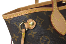 画像をギャラリービューアに読み込む, 極美品 LOUIS VUITTON ルイヴィトン トートバッグ M41245 ネヴァーフルPM モノグラム ブラウン ゴールド金具 中古 58146