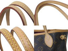 画像をギャラリービューアに読み込む, 極美品 LOUIS VUITTON ルイヴィトン トートバッグ M41245 ネヴァーフルPM モノグラム ブラウン ゴールド金具 中古 58146