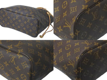 画像をギャラリービューアに読み込む, 極美品 LOUIS VUITTON ルイヴィトン トートバッグ M41245 ネヴァーフルPM モノグラム ブラウン ゴールド金具 中古 58146