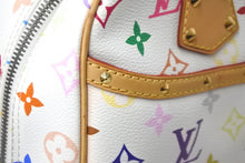 画像をギャラリービューアに読み込む, LOUIS VUITTON ルイヴィトン ハンドバッグ M92663 トゥルーヴィル モノグラム ホワイト マルチカラー ゴールド 美品 中古 58149
