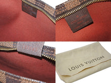 Load image into Gallery viewer, LOUIS VUITTON ルイヴィトン ハンドバッグ ダミエ トゥルース メイクアップ N51982 ブラウン 美品 中古 58155