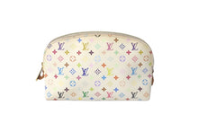 Load image into Gallery viewer, LOUIS VUITTON ルイヴィトン ポーチ マルチカラー ポシェット コスメティック 化粧ポーチ M47354 ゴールド金具 美品 中古 58157