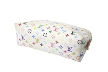 Load image into Gallery viewer, LOUIS VUITTON ルイヴィトン ポーチ マルチカラー ポシェット コスメティック 化粧ポーチ M47354 ゴールド金具 美品 中古 58157