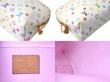 Load image into Gallery viewer, LOUIS VUITTON ルイヴィトン ポーチ マルチカラー ポシェット コスメティック 化粧ポーチ M47354 ゴールド金具 美品 中古 58157