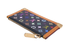 画像をギャラリービューアに読み込む, LOUIS VUITTON ルイヴィトン コインケース ポシェットクレ モノグラム マルチカラー 村上隆 M92654 ゴールド金具 美品 中古 58164