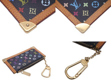 画像をギャラリービューアに読み込む, LOUIS VUITTON ルイヴィトン コインケース ポシェットクレ モノグラム マルチカラー 村上隆 M92654 ゴールド金具 美品 中古 58164