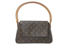 画像をギャラリービューアに読み込む, LOUIS VUITTON ルイヴィトン ショルダーバッグ ミニルーピング M51147 ブラウン レディース 美品 中古 58169