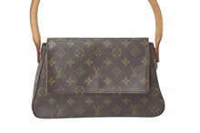 画像をギャラリービューアに読み込む, LOUIS VUITTON ルイヴィトン ショルダーバッグ ミニルーピング M51147 ブラウン レディース 美品 中古 58169