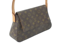 画像をギャラリービューアに読み込む, LOUIS VUITTON ルイヴィトン ショルダーバッグ ミニルーピング M51147 ブラウン レディース 美品 中古 58169