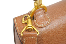 画像をギャラリービューアに読み込む, GUCCI グッチ ショルダーバッグ 2WAY ブラウン バンブー レザー 000-2113-0633 ゴールド金具 美品 中古 58177