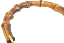 画像をギャラリービューアに読み込む, GUCCI グッチ ショルダーバッグ 2WAY ブラウン バンブー レザー 000-2113-0633 ゴールド金具 美品 中古 58177