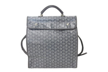 画像をギャラリービューアに読み込む, 極美品 GOYARD ゴヤール リュック デイパック サンレジェ バックバック PVC レザー グレー 中古 58180