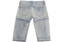 画像をギャラリービューアに読み込む, BALENCIAGA バレンシアガ デニムパンツ 3WAY 18SS ブルー コットン サイズ30 509126 TYE14 良品 中古 58192