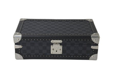 Load image into Gallery viewer, 未使用 LOUIS VUITTON N48226 ルイヴィトン トランク コフレ 8 モントル 時計ケース ダミエグラッフィット ブラック シルバー金具 中古 58202