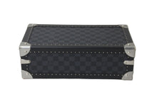 Load image into Gallery viewer, 未使用 LOUIS VUITTON N48226 ルイヴィトン トランク コフレ 8 モントル 時計ケース ダミエグラッフィット ブラック シルバー金具 中古 58202