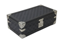 Load image into Gallery viewer, 未使用 LOUIS VUITTON N48226 ルイヴィトン トランク コフレ 8 モントル 時計ケース ダミエグラッフィット ブラック シルバー金具 中古 58202