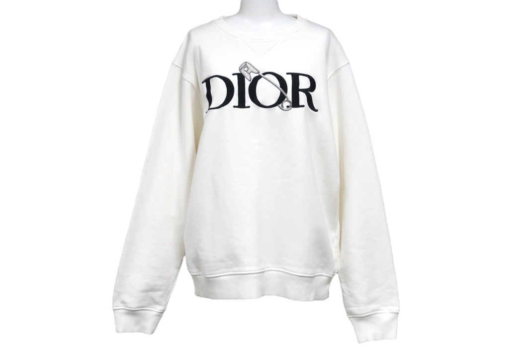 極美品 Dior ディオール スウェット ジュディブレイムス 安全ピン 