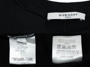 Givenchy ジバンシー スウェット トレーナー 裏起毛 フォトデザイン ブラック サイズL 17S7345653 美品 中古 58207