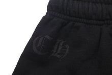 画像をギャラリービューアに読み込む, CHROME HEARTS クロムハーツ パンツ スウェットパンツ ブラック コットン サイズS 美品 中古 58208