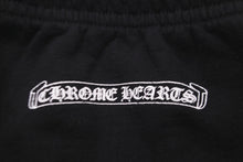 画像をギャラリービューアに読み込む, CHROME HEARTS クロムハーツ パンツ スウェットパンツ ブラック コットン サイズS 美品 中古 58208