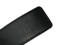Load image into Gallery viewer, ルイヴィトン LOUIS VUITTON サンチュール ジーンズ ベルト M6812 ブラック シルバーバックル 良品 中古 58221