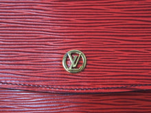 画像をギャラリービューアに読み込む, 極美品 LOUIS VUITTON ルイヴィトン クラッチバッグ モンテーニュ27 M52657 エピレザー レッド ゴールド金具 中古 58243