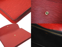 画像をギャラリービューアに読み込む, 極美品 LOUIS VUITTON ルイヴィトン クラッチバッグ モンテーニュ27 M52657 エピレザー レッド ゴールド金具 中古 58243