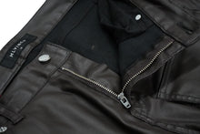 画像をギャラリービューアに読み込む, MLVINCE メルヴィンスTYPE2 PARACHUTE SLIM CARGO PANTS カーゴパンツポリエステル ブラウン サイズ32 中古 58247