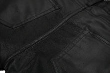 画像をギャラリービューアに読み込む, MLVINCE メルヴィンスTYPE2 PARACHUTE SLIM CARGO PANTS カーゴパンツポリエステル ブラック サイズ32 中古 58248
