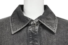 画像をギャラリービューアに読み込む, 極美品 CHANEL シャネル ジャケット デニムジャケット ココマーク レディース P74033V65658 グレー系 シルバー金具 中古 58269